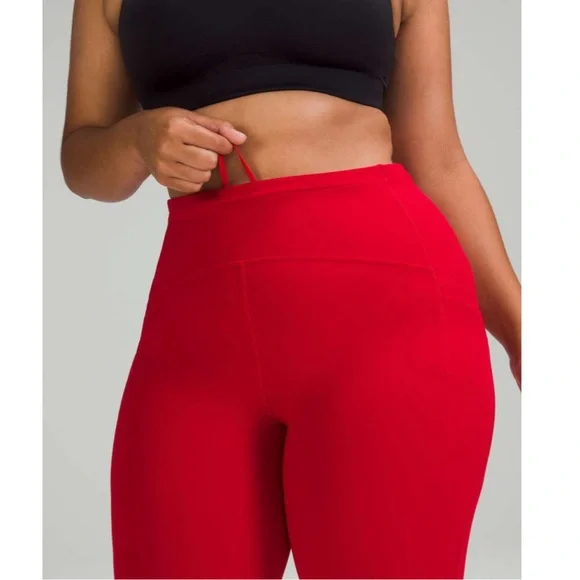 Lululemon Swift Speed High-Rise Tight 28" in Dark Red Size 0 - Picture 3 of 16